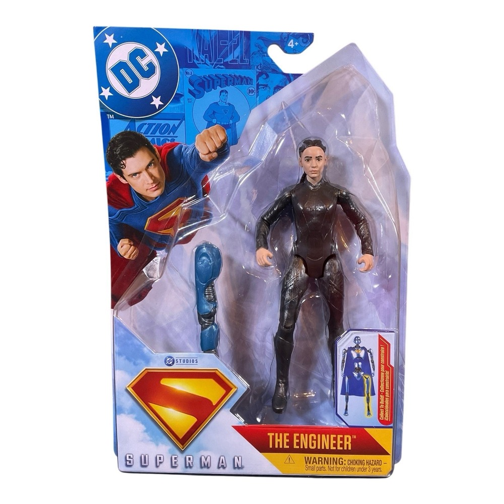 DC Studios SUPERMAN 2025 Action Figure  - THE ENGINEER w/ BAF Spin Masters